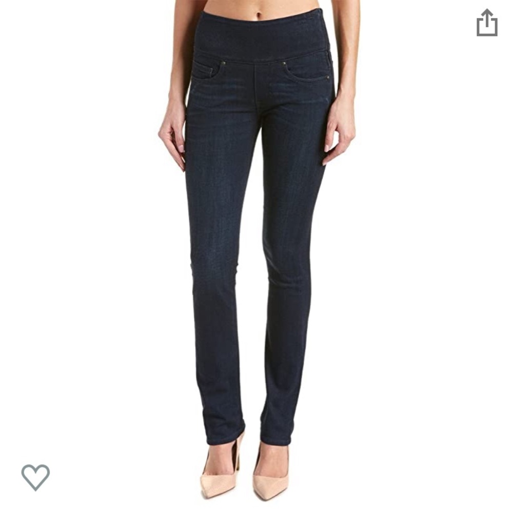 SPANX Signature High Rise Straight Leg Jeans 25